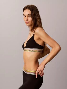 Reggiseno a triangolo Icon in cotone e Modal Pride con leggera imbottitura