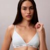 Reggiseno a triangolo leggermente foderato con costine a carosello
