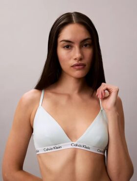 Reggiseno a triangolo leggermente foderato con costine a carosello
