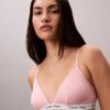 Reggiseno a triangolo leggermente foderato con costine a carosello