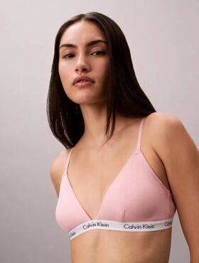 Reggiseno a triangolo leggermente foderato con costine a carosello