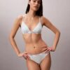 Reggiseno a triangolo leggermente foderato con costine a carosello