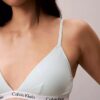 Reggiseno a triangolo leggermente foderato con costine a carosello