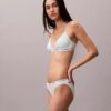 Reggiseno a triangolo leggermente foderato con costine a carosello