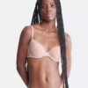 Reggiseno demi in Sheer Marquisette leggermente foderato Reggiseno demi in Sheer Marquisette leggermente foderato