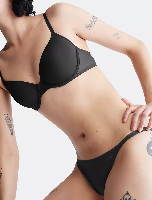 Reggiseno demi in Sheer Marquisette leggermente foderato Reggiseno demi in Sheer Marquisette leggermente foderato