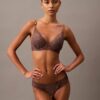 Reggiseno Push-Up a balconcino in pizzo floreale nero CK Black Reggiseno Push-Up a balconcino in pizzo floreale nero CK Black