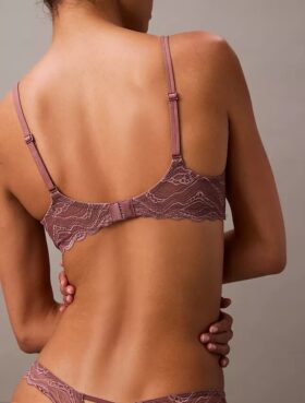 Reggiseno sensuale in pizzo elasticizzato Unlined a copertura totale