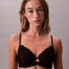 Reggiseno sensuale in pizzo elasticizzato Unlined a copertura totale