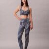 Reggiseno sportivo a dorso a vogatore con stampa sportiva moderna, per attività a medio impatto Reggiseno sportivo a dorso a vogatore con stampa sportiva moderna, per attività a medio impatto