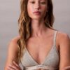 Reggiseno triangolare in Cotton Stretch Unlined senza imbottitura