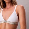 Reggiseno triangolare in Cotton Stretch Unlined senza imbottitura