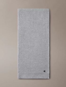 Sciarpa in maglia metallizzata