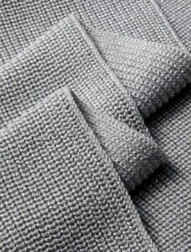 Sciarpa in maglia metallizzata