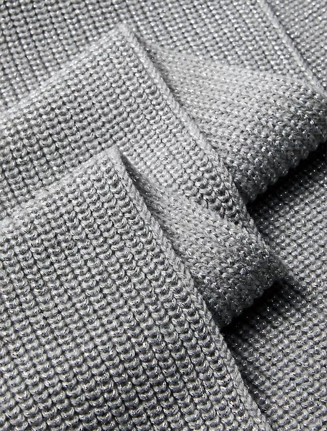 Sciarpa in maglia metallizzata Sciarpa in maglia metallizzata