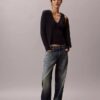Set canotta e cardigan a costine in cotone Set canotta e cardigan a costine in cotone