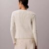 Set canotta e cardigan a costine in cotone Set canotta e cardigan a costine in cotone