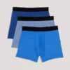 Set da 3 Boxer aderenti in rete tecnica per bambini Set da 3 Boxer aderenti in rete tecnica per bambini