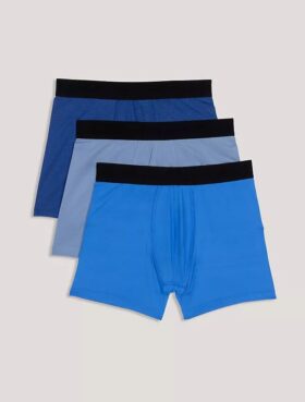 Set da 3 Boxer aderenti in rete tecnica per bambini