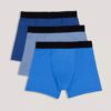 Set da 3 Boxer aderenti in rete tecnica per bambini Set da 3 Boxer aderenti in rete tecnica per bambini