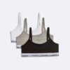 Set da 3 Bralette corte in Modern Cotton per bambine Set da 3 Bralette corte in Modern Cotton per bambine