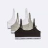 Set da 3 Bralette corte in Modern Cotton per bambine Set da 3 Bralette corte in Modern Cotton per bambine