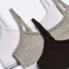 Set da 3 Bralette corte in Modern Cotton per bambine Set da 3 Bralette corte in Modern Cotton per bambine