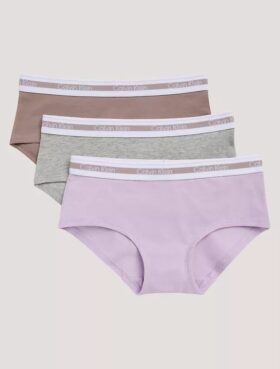 Set da 3 Hipster in cotone Cotton Stretch per bambine
