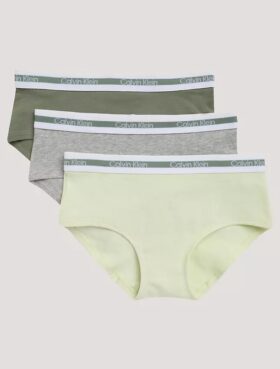 Set da 3 Hipster in cotone Cotton Stretch per bambine