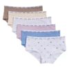 Set da 6 Hipster in cotone Cotton Stretch per bambine Set da 6 Hipster in cotone Cotton Stretch per bambine