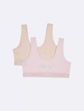 Set di 2 Bralette con fascia con logo per bambine