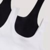 Set di 2 Bralette con logo a costine Set di 2 Bralette con logo a costine
