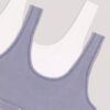 Set di 2 Bralette sbiadite da bambina Set di 2 Bralette sbiadite da bambina