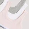 Set di 3 Bralette in Cotton Stretch per bambine, Unlined Set di 3 Bralette in Cotton Stretch per bambine, Unlined