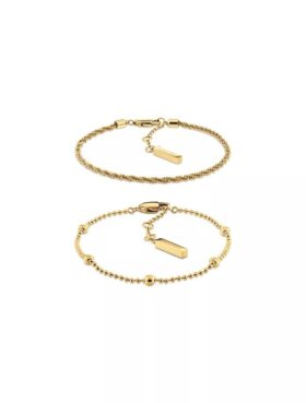 Set di bracciali sovrapponibili Set di bracciali sovrapponibili