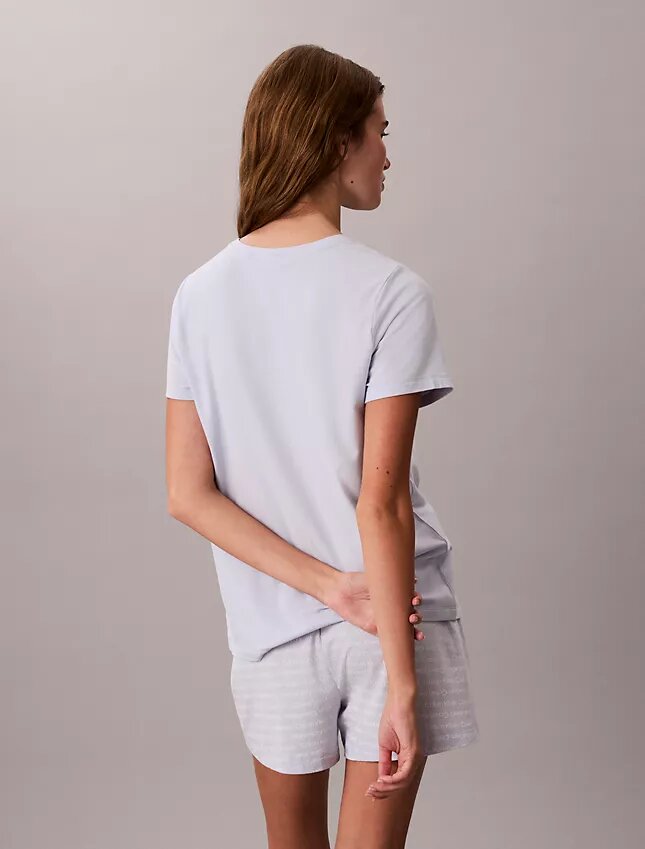Set maglietta e pantaloncini in misto viscosa e cotone Set maglietta e pantaloncini in misto viscosa e cotone