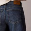 Shorts in Denim A-line con orlo arrotolato Shorts in Denim A-line con orlo arrotolato