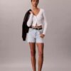 Shorts in Denim a vita alta Shorts in Denim a vita alta