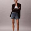 Shorts in Denim a vita alta
