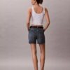 Shorts in Denim a vita alta