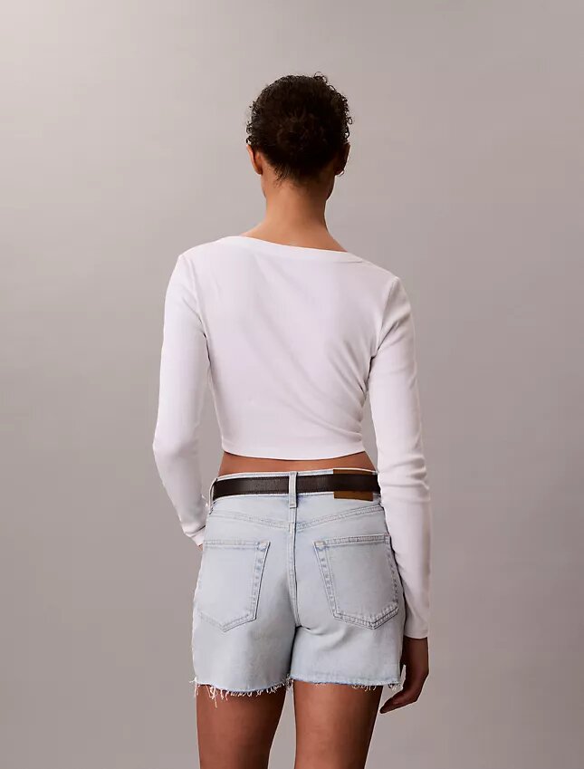 Shorts in Denim a vita alta Shorts in Denim a vita alta