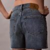 Shorts in Denim a vita alta