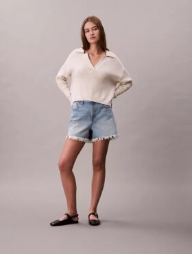 Shorts in Denim da 3 pollici anni ’90