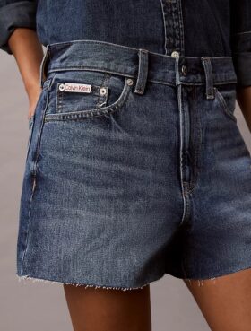 Shorts in Denim da 3 pollici anni ’90