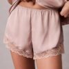 Shorts lucidi in raso Shorts lucidi in raso