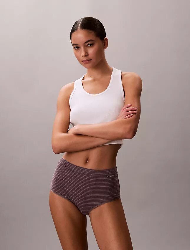 Slip a vita alta in cotone ideale Slip a vita alta in cotone ideale
