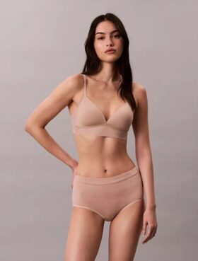 Slip a vita alta in cotone ideale