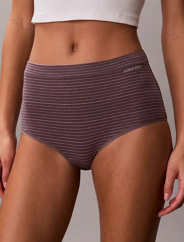 Slip a vita alta in cotone ideale Slip a vita alta in cotone ideale