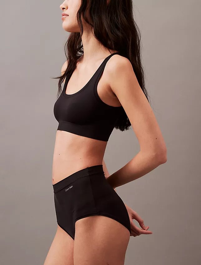 Slip a vita alta in cotone ideale Slip a vita alta in cotone ideale