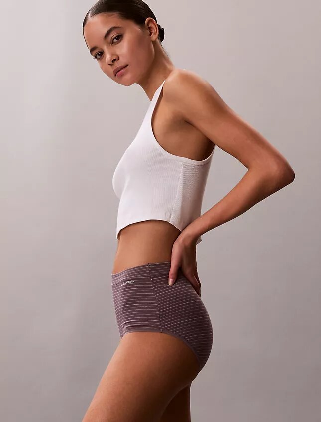 Slip a vita alta in cotone ideale Slip a vita alta in cotone ideale